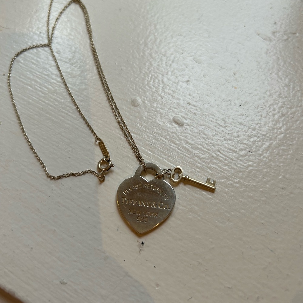 Tiffany and Co. Heart Tag Pendant in Silver